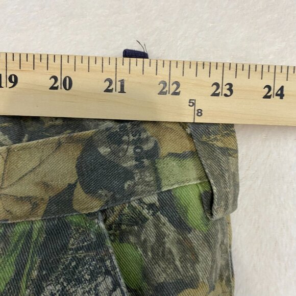 No Trace Camo Pants Mossy Oak Woodland Adjustable Belt Hunting Baggy 3X 46X36 - Picture 8 of 10